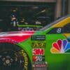 red and green sports car