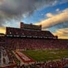 architectural photography of football field